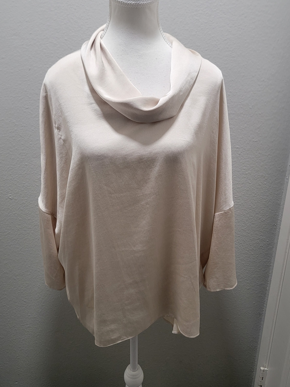 Joseph Ribkoff Soft Ivory Cowl Neck Sweater